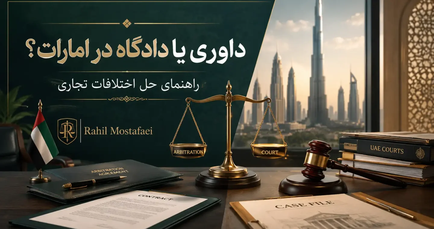 داوری یا دادگاه در امارات؟ راهنمای جامع حل اختلافات تجاری