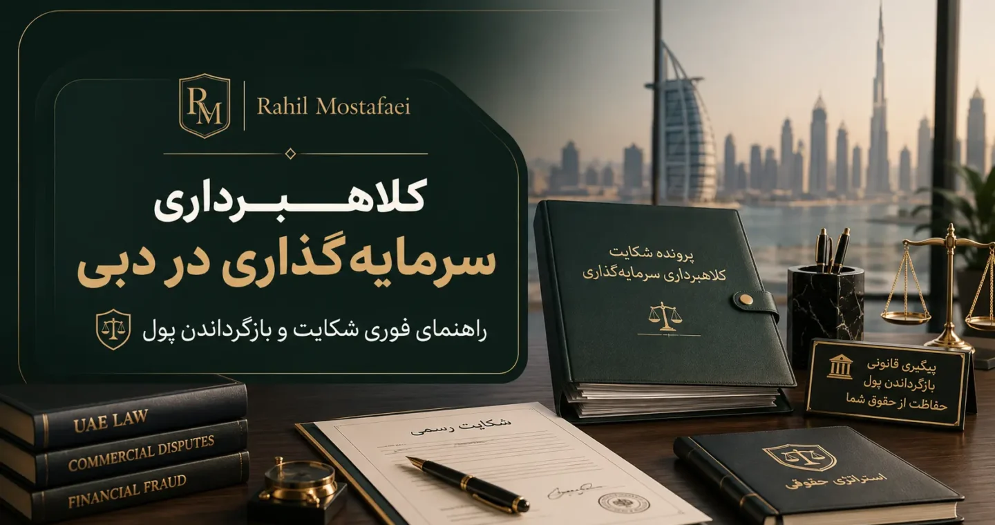 کلاهبرداری سرمایه‌گذاری در دبی؛ راهنمای فوری شکایت، پیگیری حقوقی و بازگرداندن پول