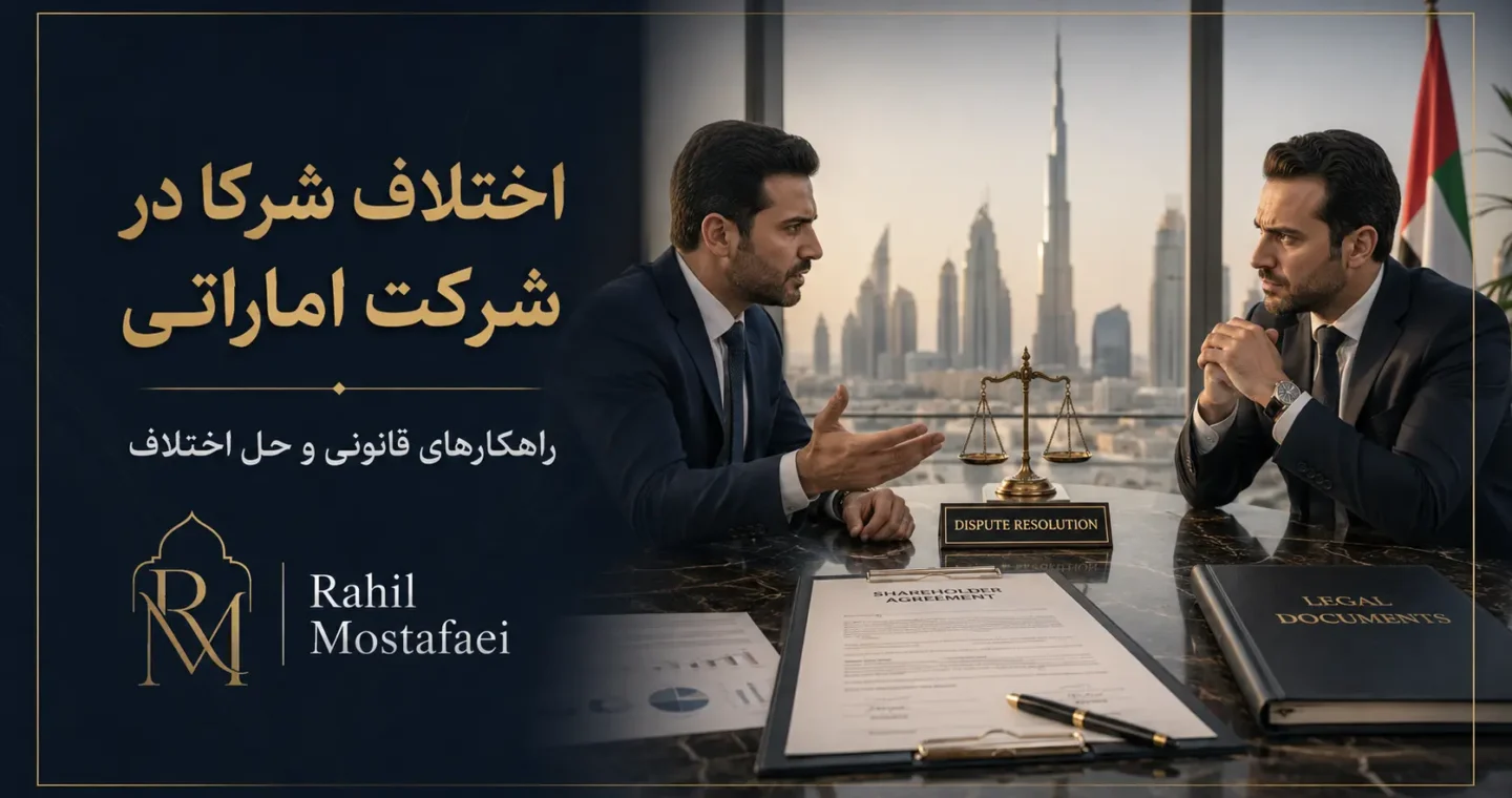 اختلاف شرکا در شرکت اماراتی؛ راهکارهای قانونی، خروج شریک و حفظ سرمایه