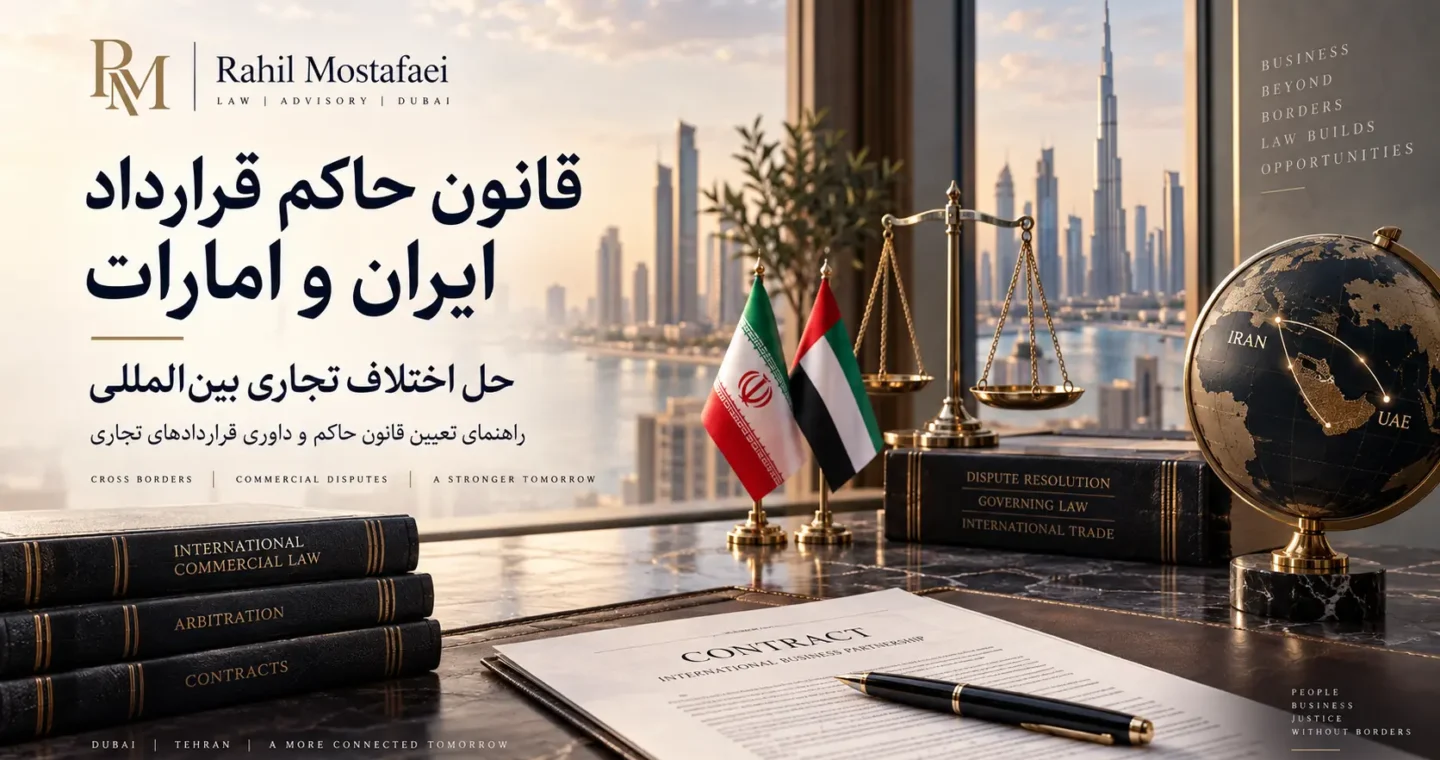 راهنمای جامع قانون حاکم و مرجع حل اختلاف در قراردادهای ایران و امارات (آپدیت ۲۰۲۶)