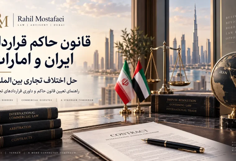 راهنمای جامع قانون حاکم و مرجع حل اختلاف در قراردادهای ایران و امارات (آپدیت ۲۰۲۶)